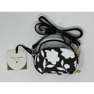 kate spade new york x Target Classic Rose Mini Crossbody Bag - Black/White